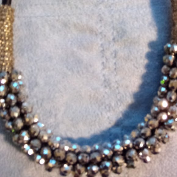 Heavy Rhinestone Choker - Picture 2 of 2